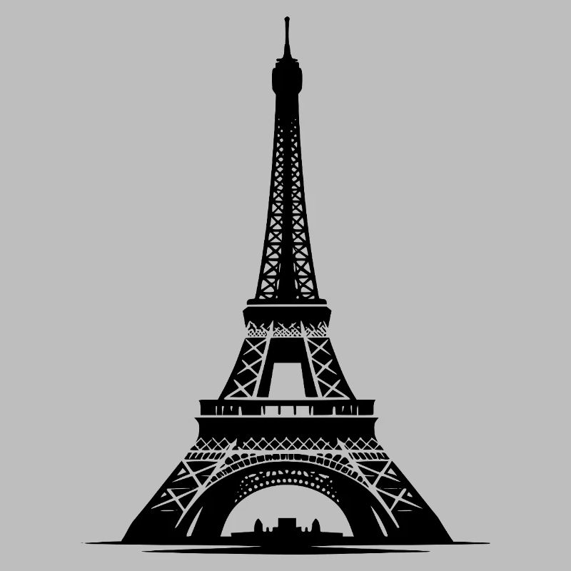 Eiffel Tower Magic Architecture of Steel