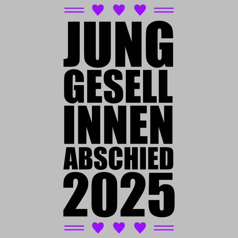 Junggesellinnen Abschied Herz 2025