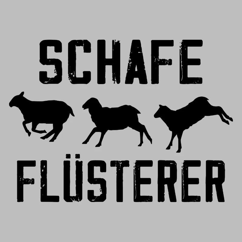Schafe Flüsterer Lamm Kalb Geschenk