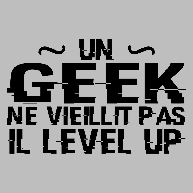 A geek doesn't get old he level up