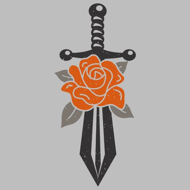 Logo de l’épée de fleur
