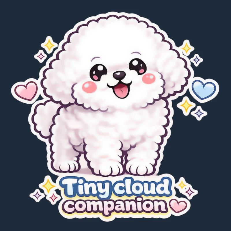 Cuddly Cloud Dog – Tiny Cloud Companion