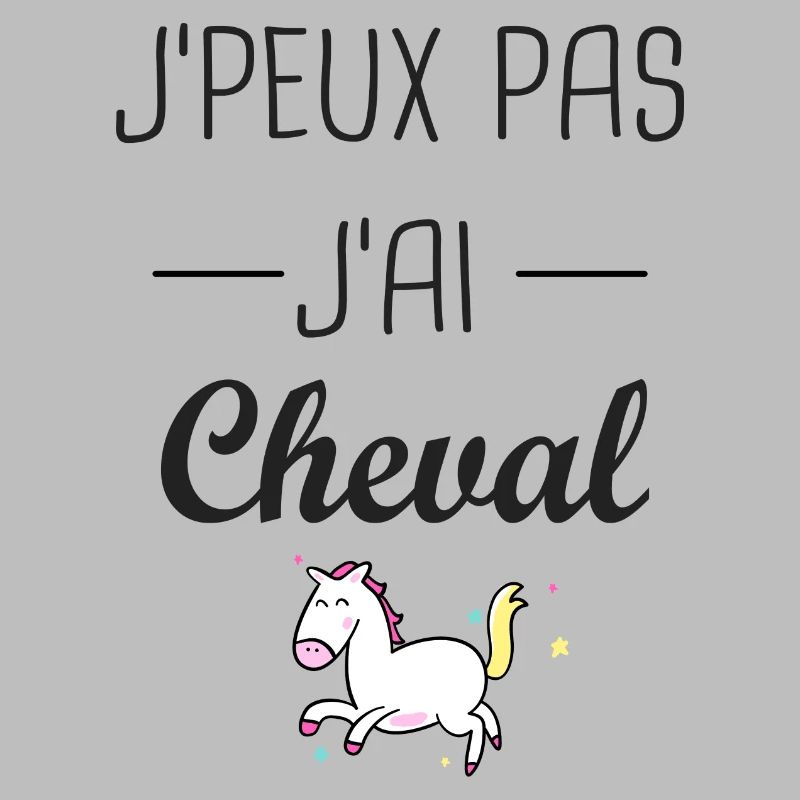 J'peux pas j ai cheval cavalière cavalier
