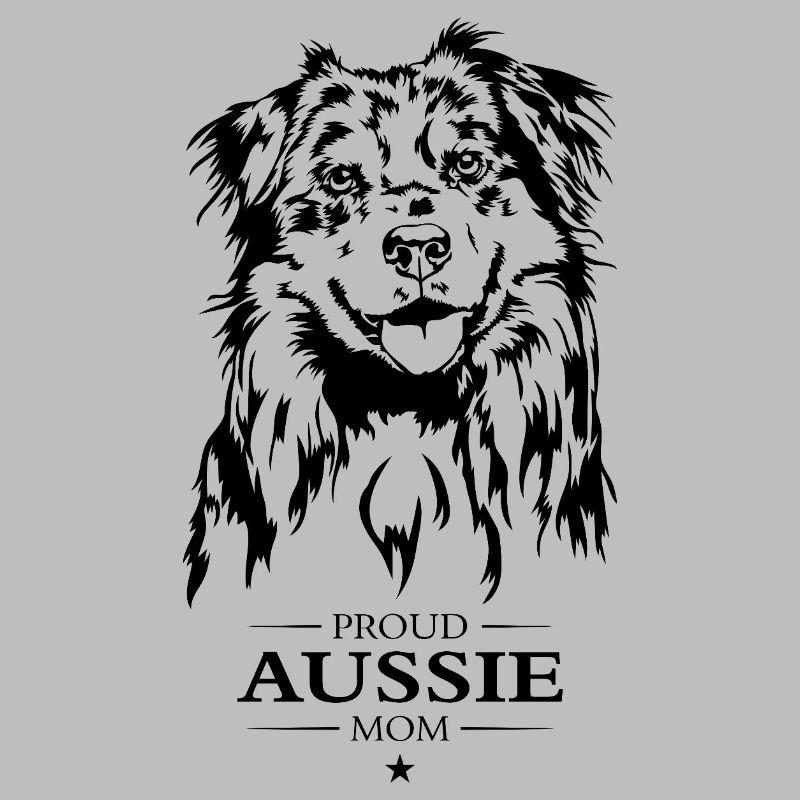 Aussie Mom Hunde Australian Shepherd Hund Wilsigns