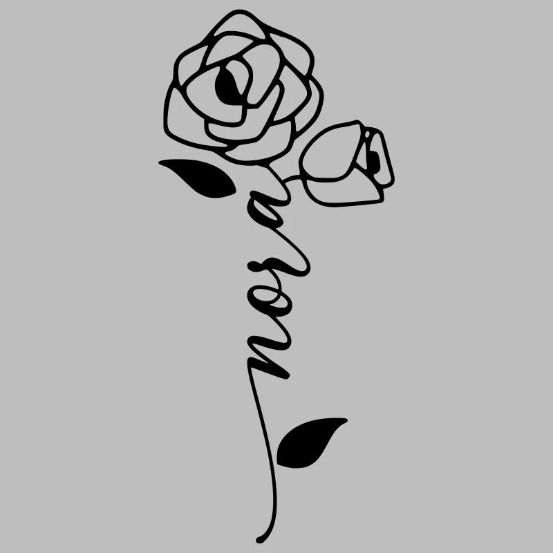 Nora Surname First Name Name Flower