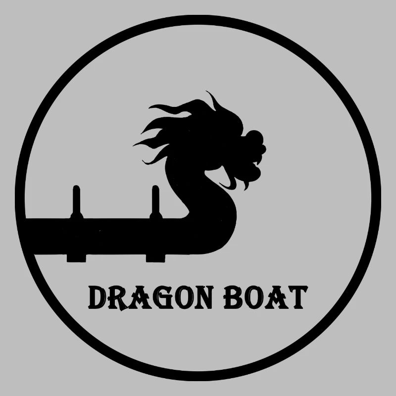 drachenboot chinesisches drachenboot-crew paddeln