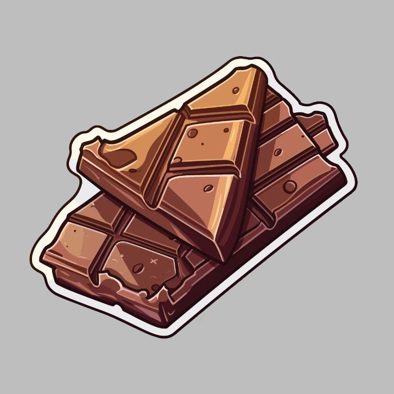 Barre de chocolat - Décadence délicate