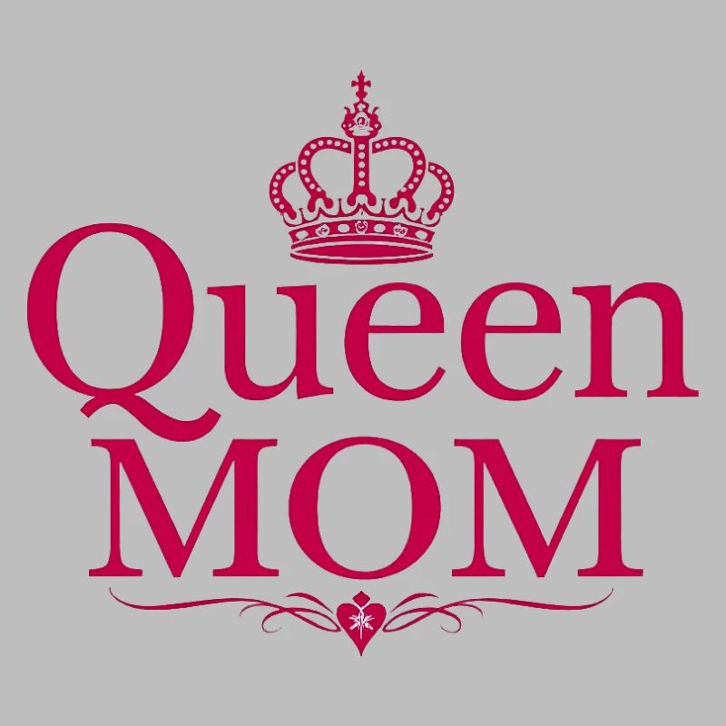 Queen Mom – Stylisches Muttertags-Design