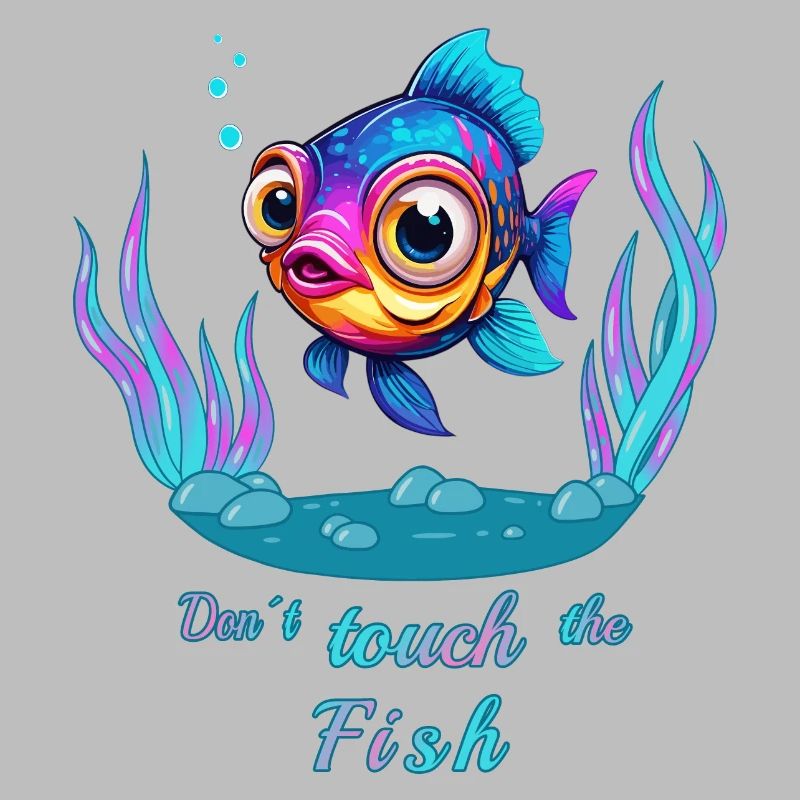 Don't touch the fish!