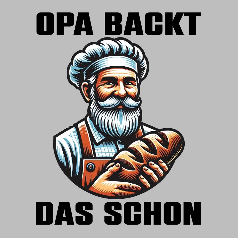 Opa backt das schon - Bäcker mit Broten