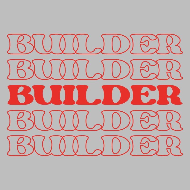 Builder Constructor Maker Carpenter Mason