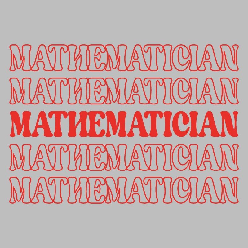 Mathématicien Mathiculteur Expert en maths Math Génie des maths
