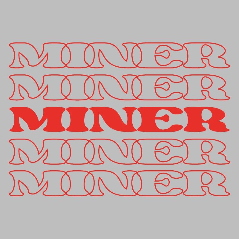 Miner Ore Digger Mine Worker Rockhound Extractor