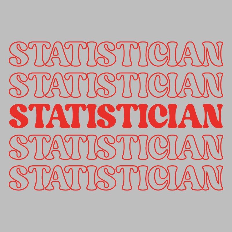 Zahlen von Statistician Stat Expert Data Analyst
