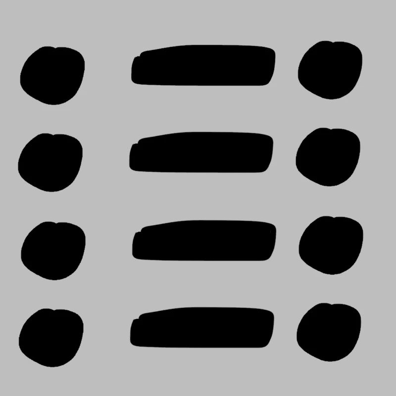 Line, dots, dot, shape, symbol