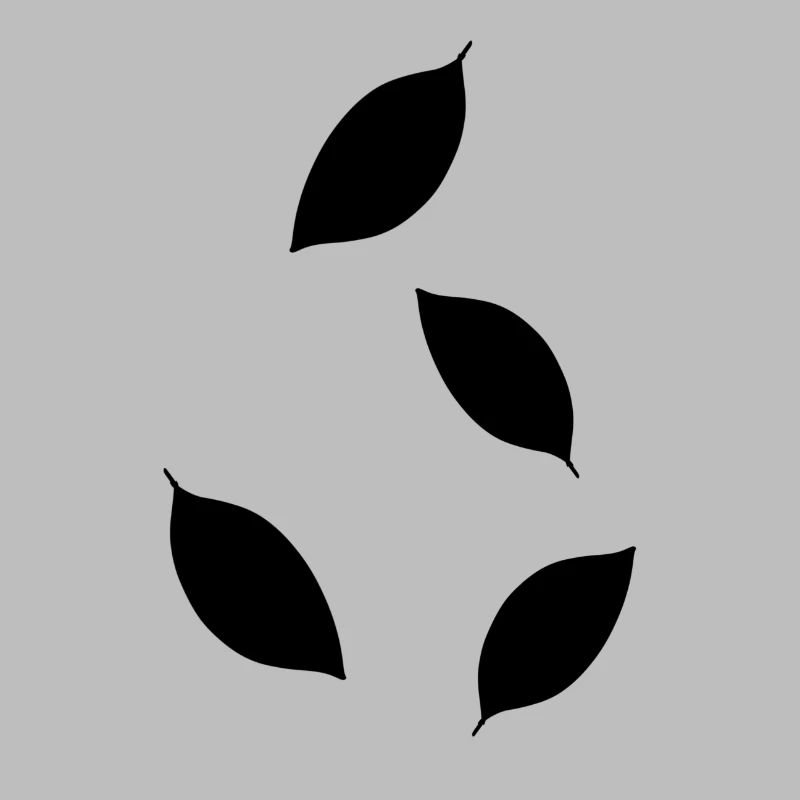 Four Leaves Leaf Icon Pattern