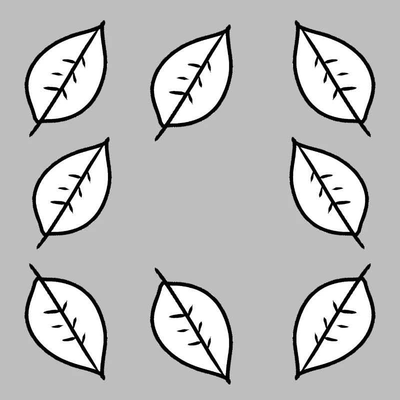Cadre Feuille Feuilles Forme Nature