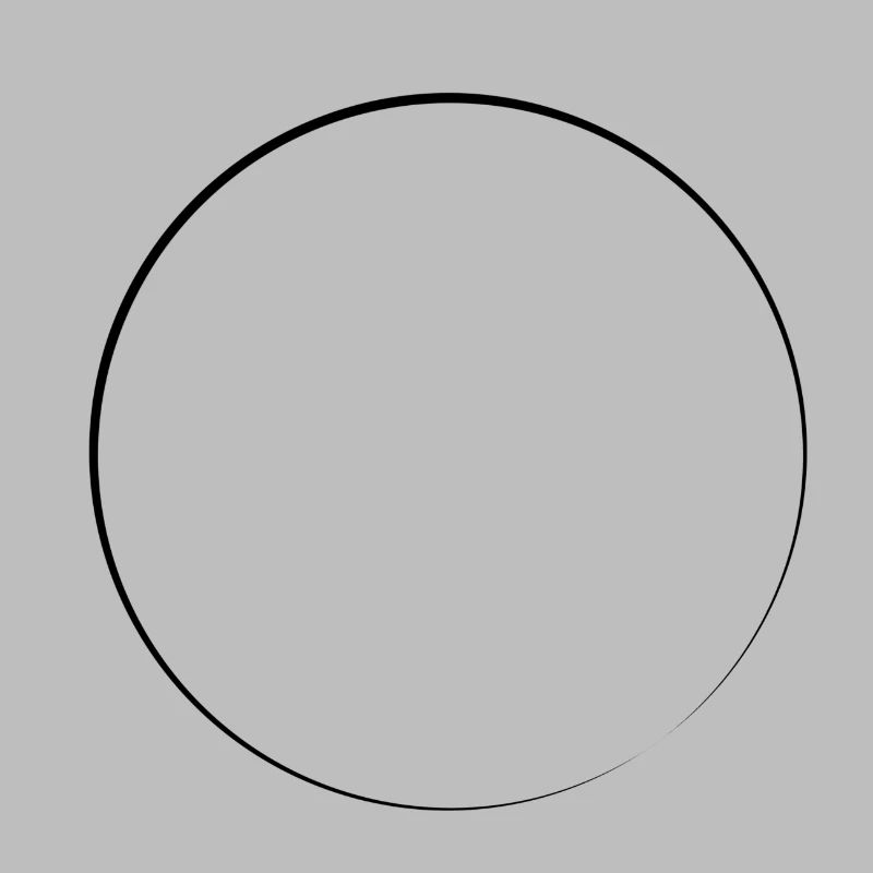 Icône en forme de cercle
