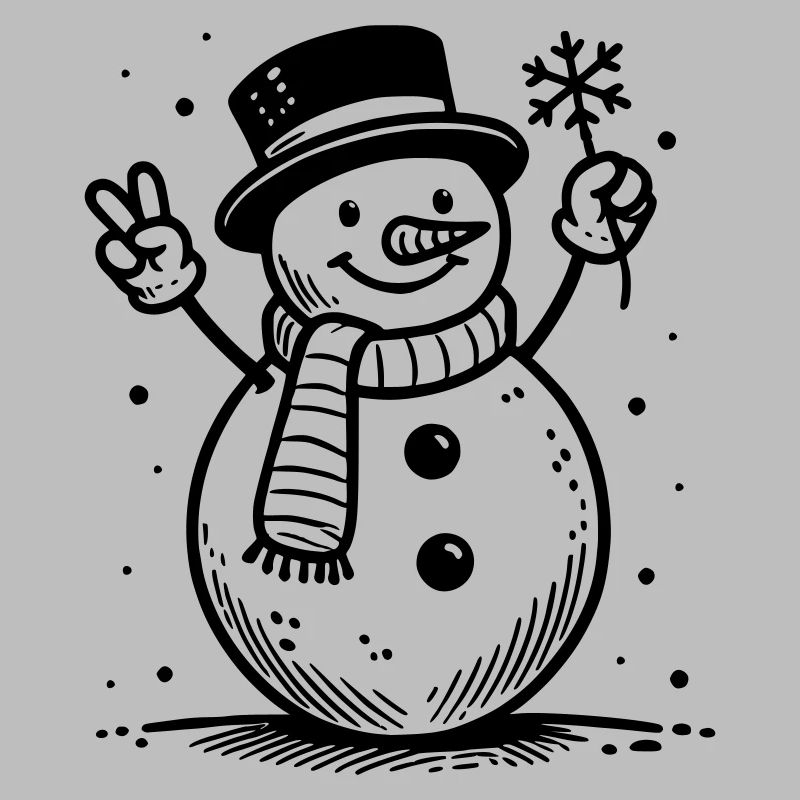 Cute Snowman