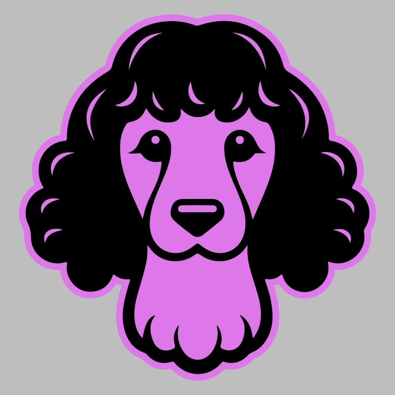 Poodle Dog Head