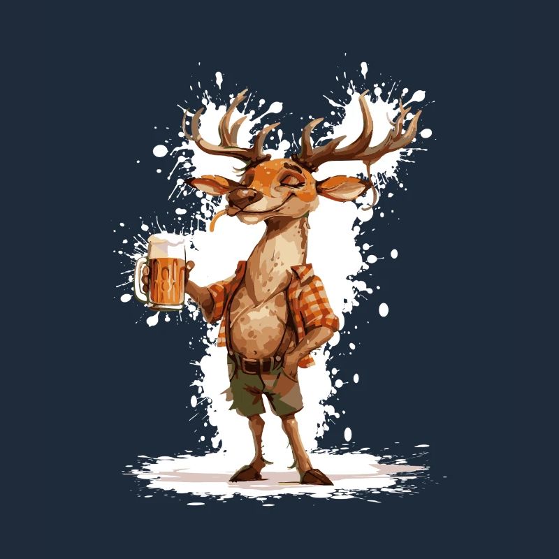 Deer Beer Funny