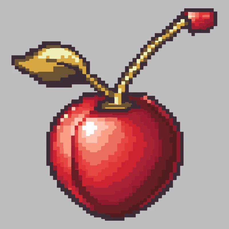 Cherry Pixel Icon