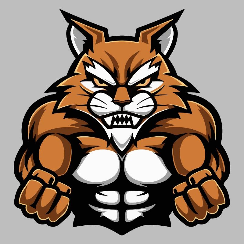 Entraînement des muscles du chat