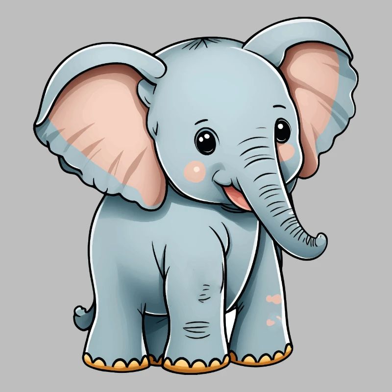 Totally cute elephant