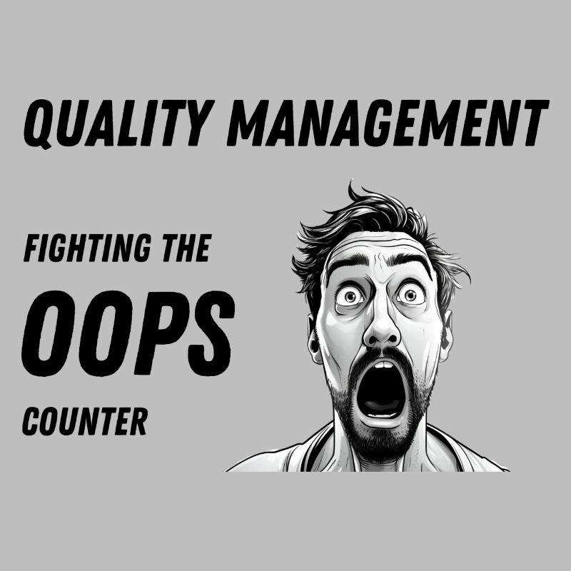 Quality Management - Fighting the Oops Counter