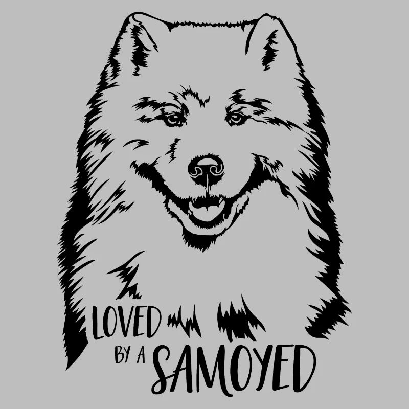 Aimé par un chien Samoyède Dicton de chien Samoyède