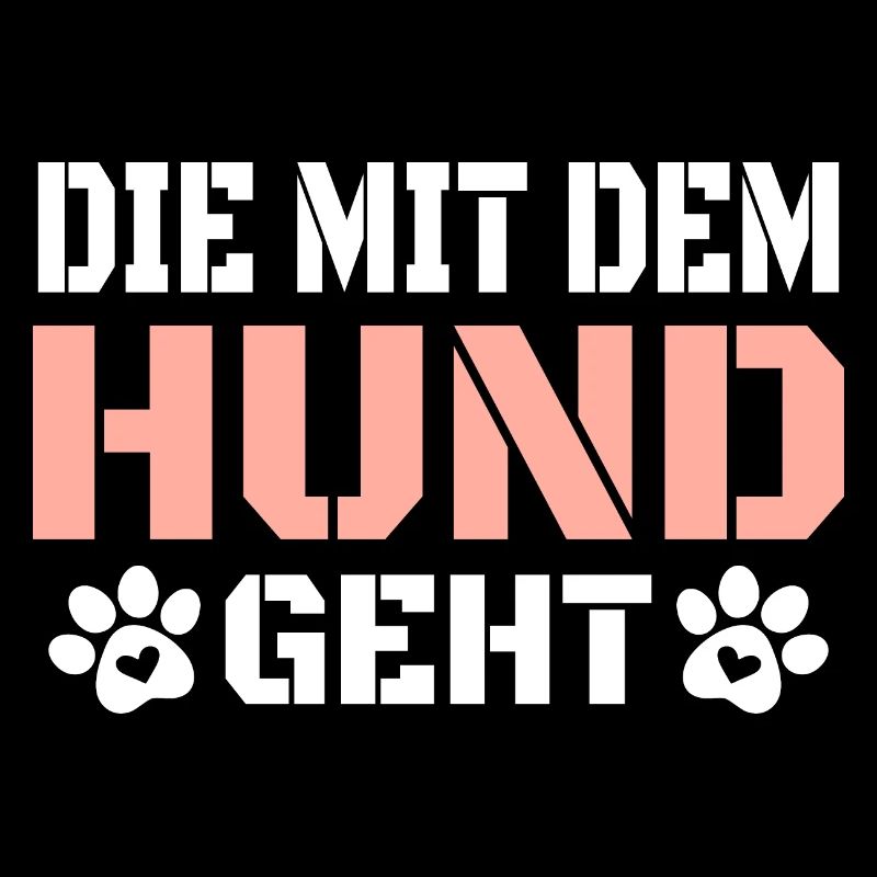 Die mit dem Hund geht