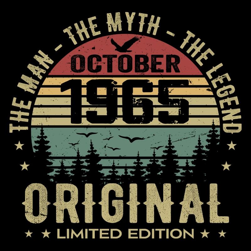 Mann Geburtstagsgeschenk 1965 Oktober 1965