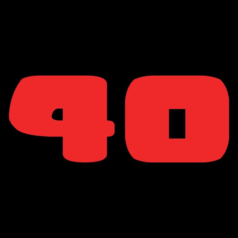 40. 40 YEARS. 40th ANNIVERSARY. BIRTHDAY 40 YEARS.