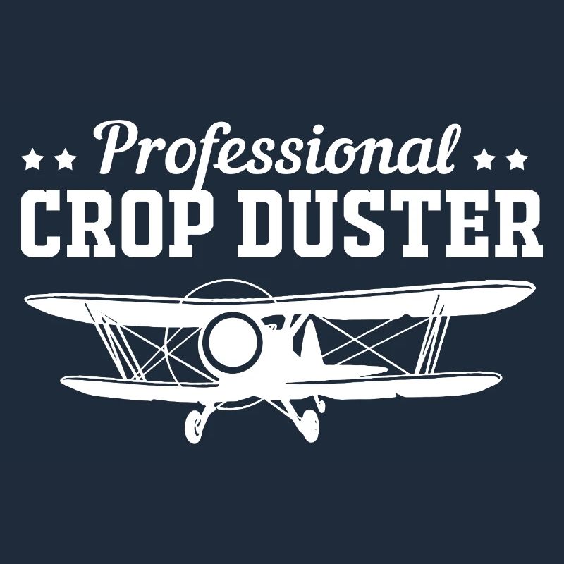 Crop Duster Flugzeug Pilot