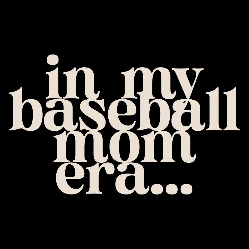 À l’époque de ma maman de baseball