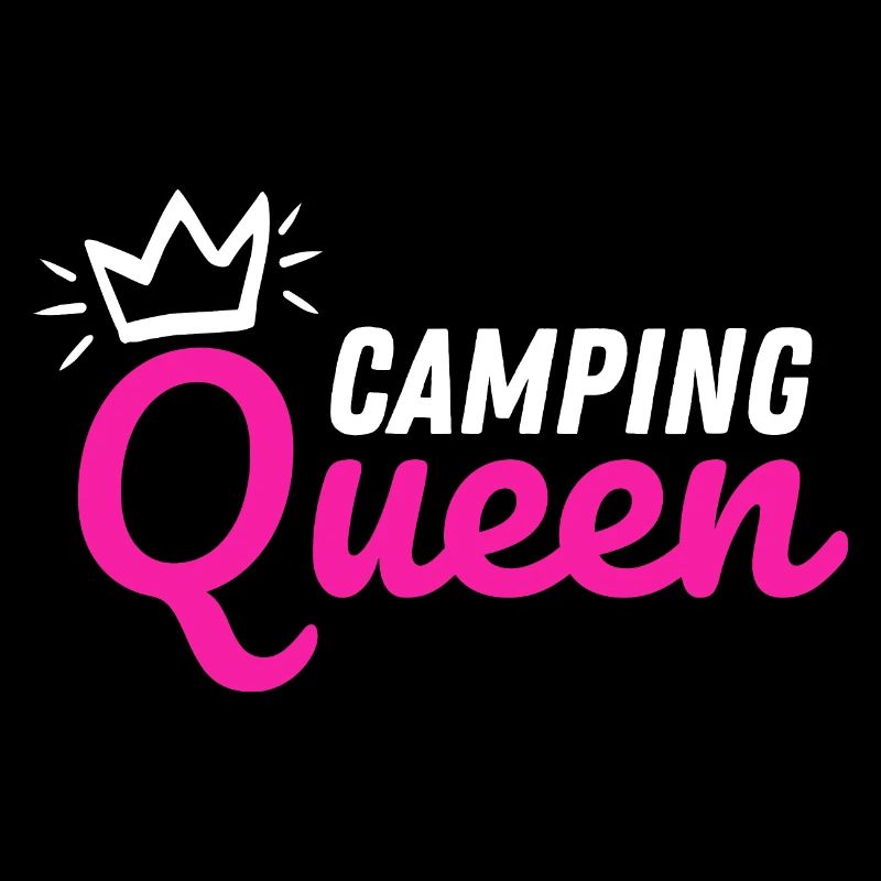 Camping Queen Camper Caravan Campsite Holiday