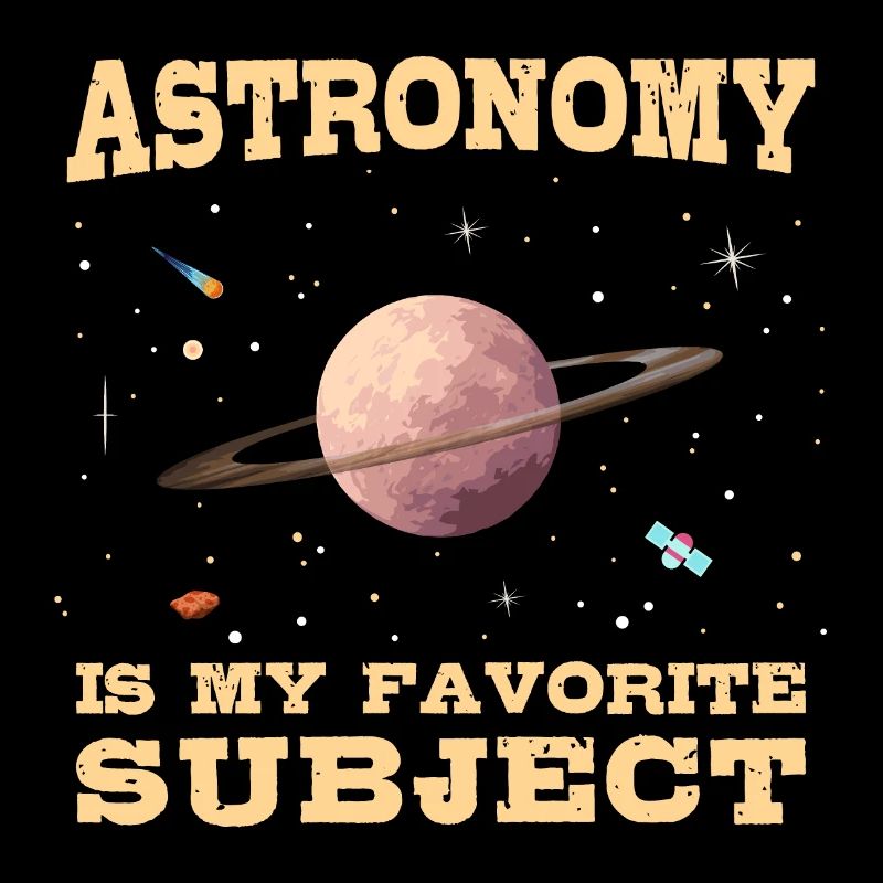 L’astronomie est mon sujet de prédilection, la planète Saturne
