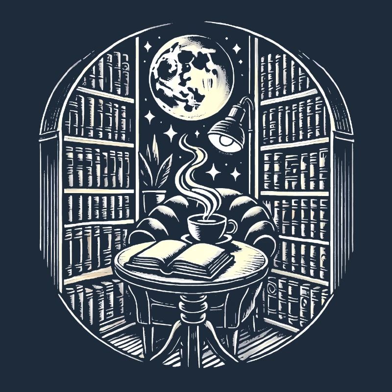 Mitternachtskaffee Bücher Tattoo Kunst