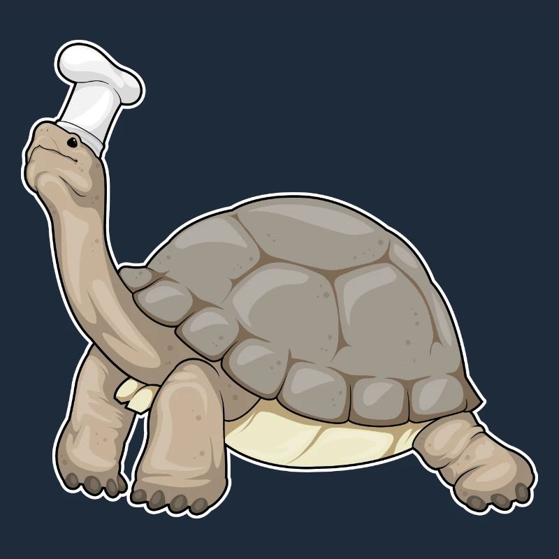 Turtle Chef Chef Hat