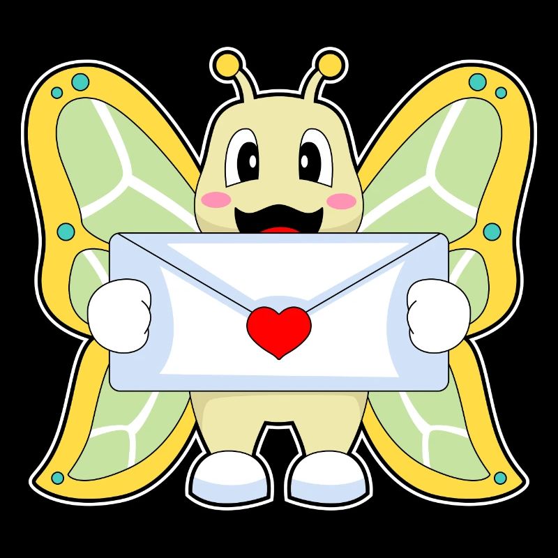 Butterfly Letter