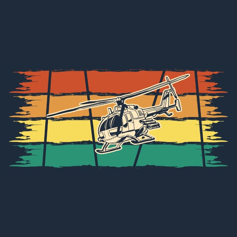 Pilote aux commandes Hélicoptère Aviateur Hélicoptère