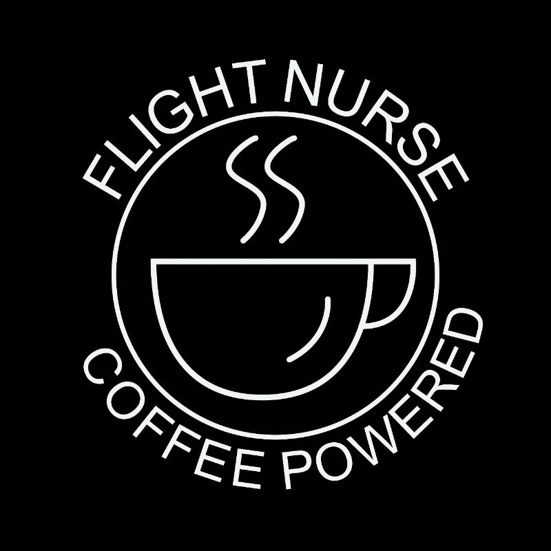 Flight Nurse Coffee Powered Luftrettung