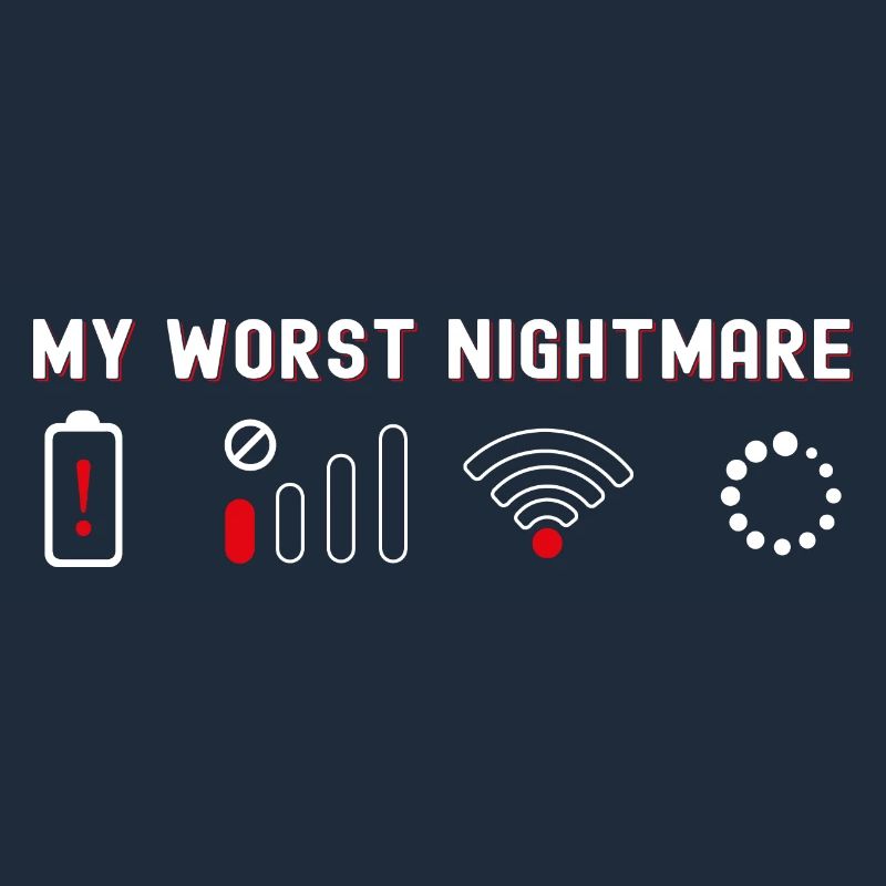 My Worst Nightmare Funny Tee for Nerd Geek and