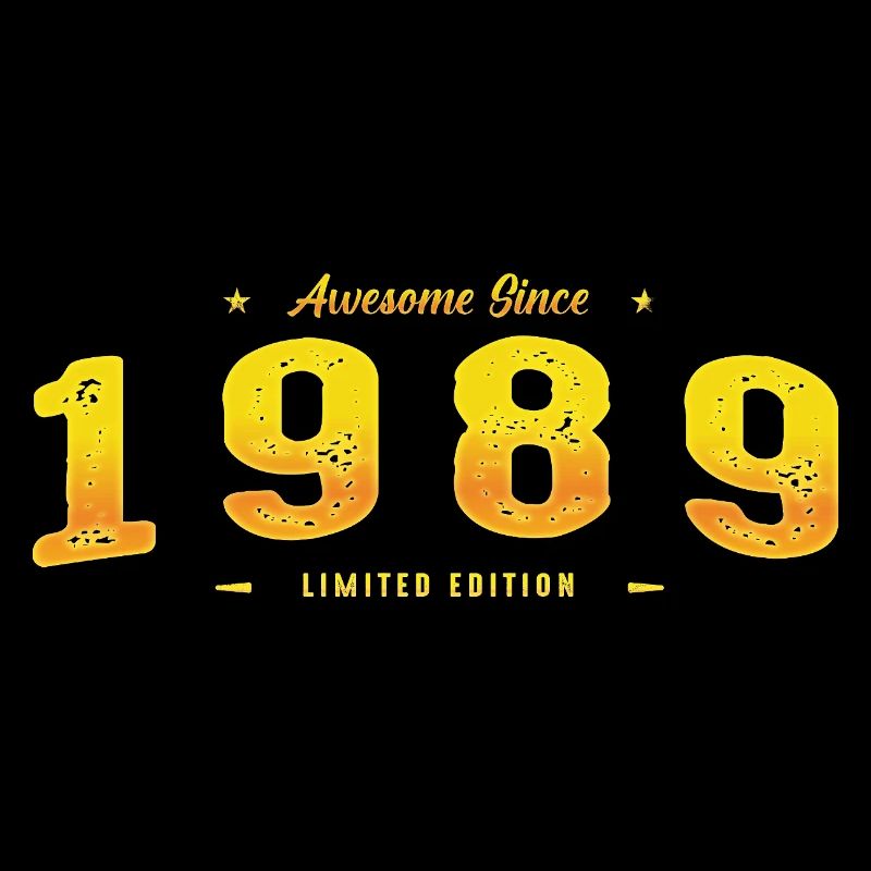 Vintage 1989 - Awesome Since 1989 36th Birthday