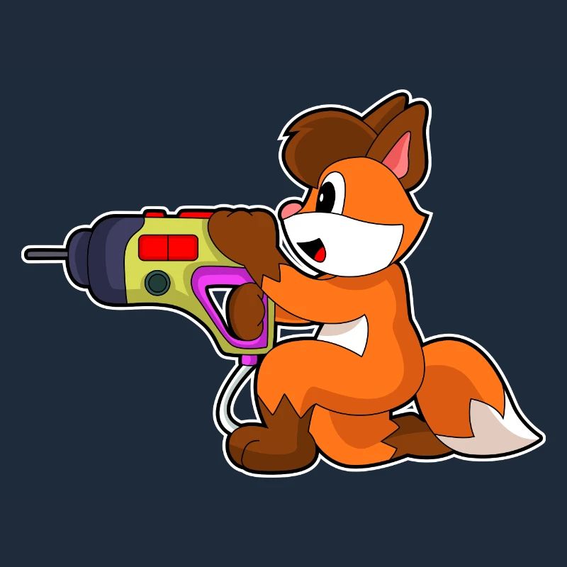 Fuchs Handwerker Bohrmaschine