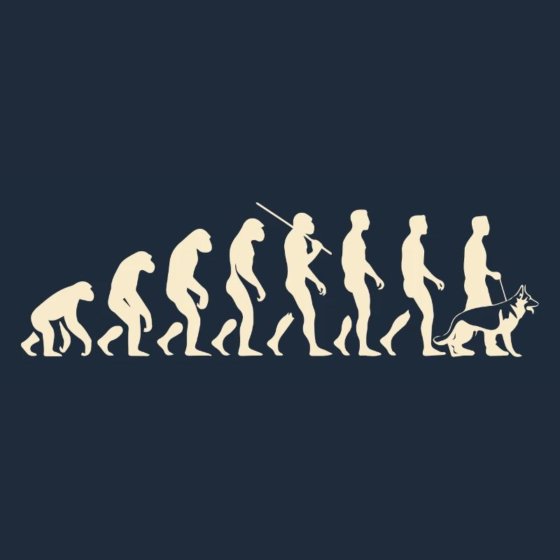 Evolution German Shepherd Dog Lover Shepherds GSD