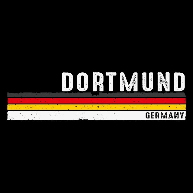 Classic Retro Dortmund - Germany Pride