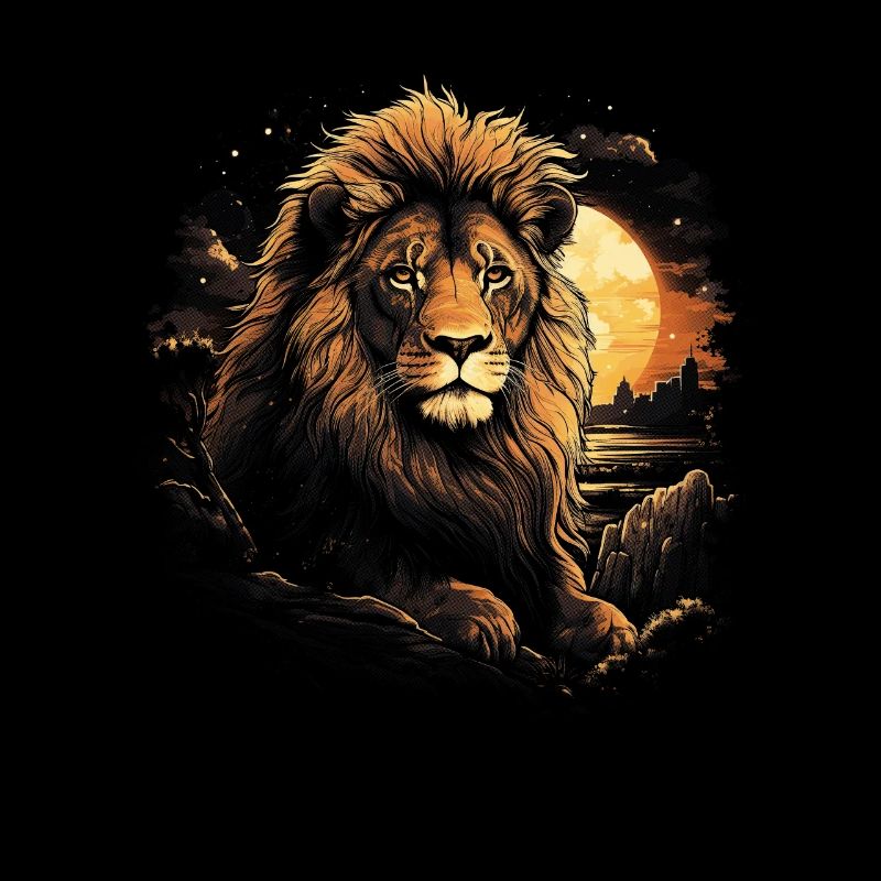 Löwe König Tier Wildtiere