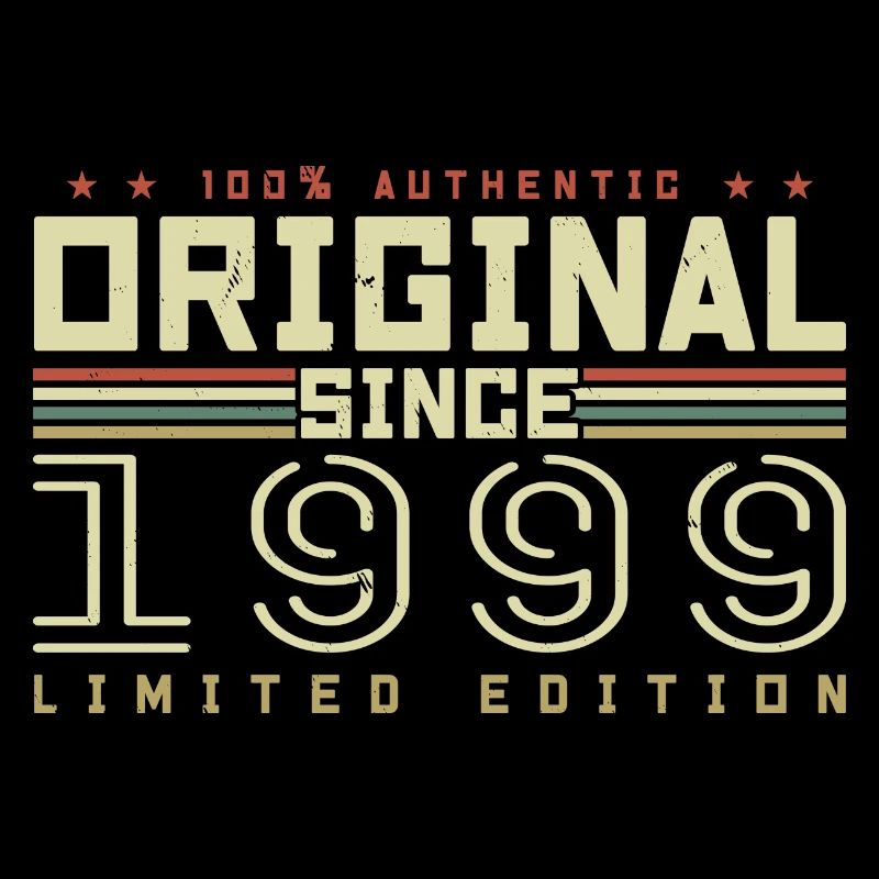 Original 1999 Retro 1999 Birthday Gift 1999