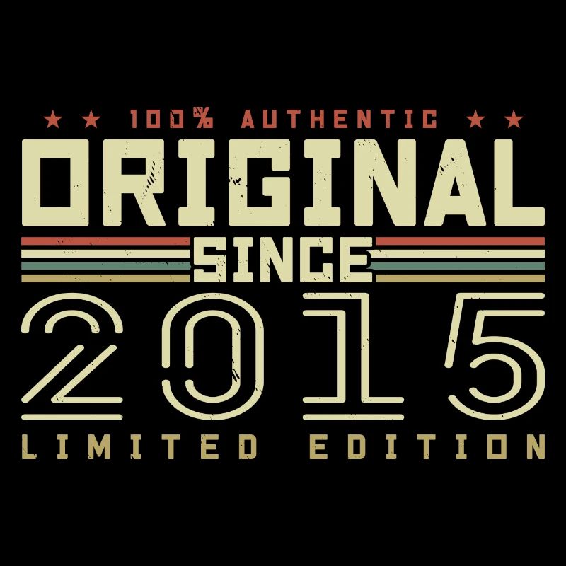 Original 2015 Retro 2015 Geburtstagsgeschenk 2015